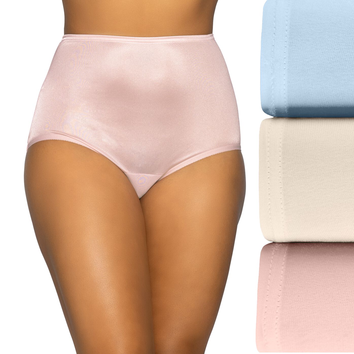 Perfectly Yours Ravissant Tailored Full Brief Panty, 3 Pack