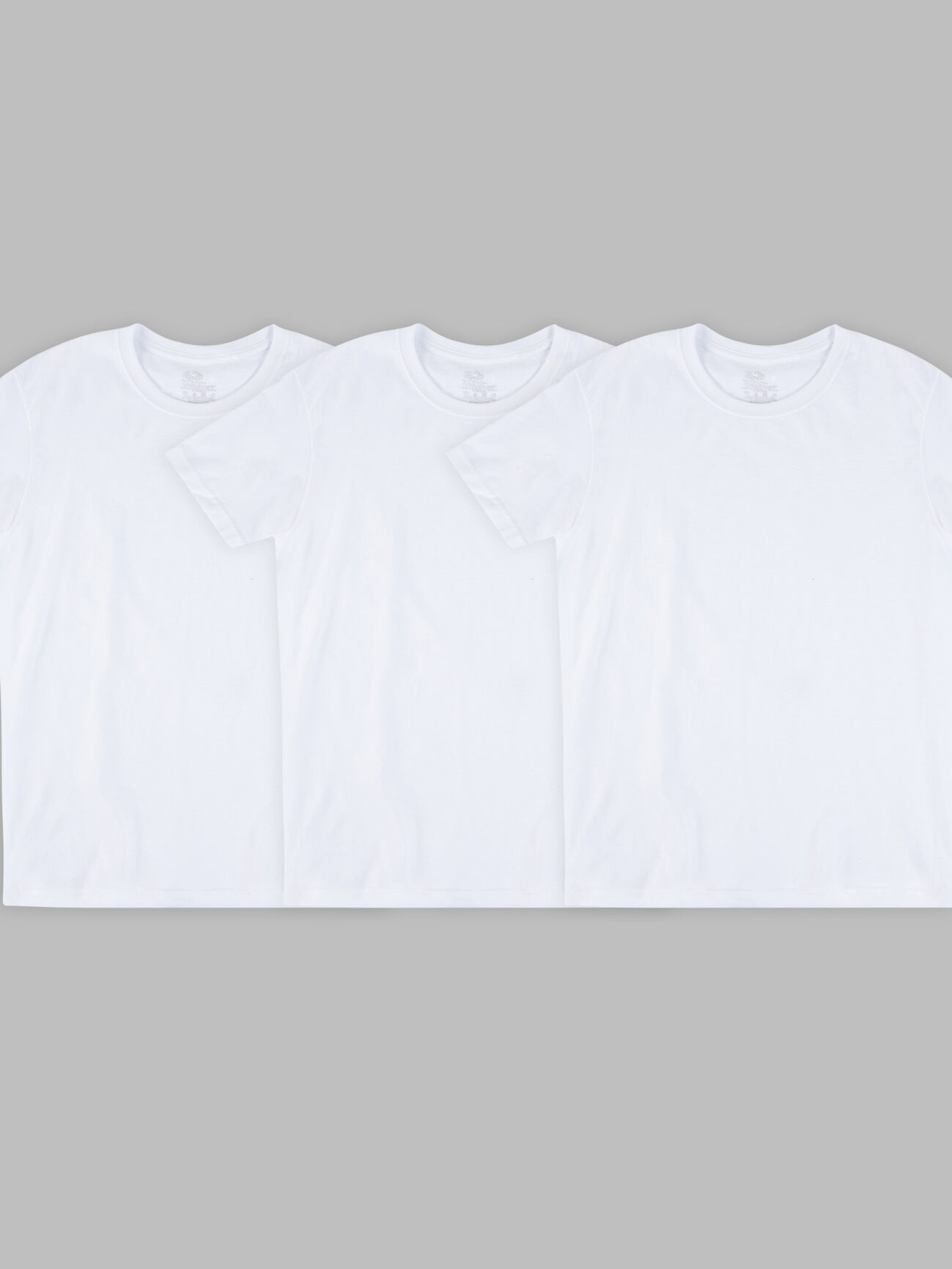 Hanes Big Man's 3-Pack Crewneck T-Shirt