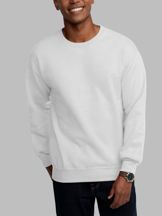 Men's EverSoft Fleece Crew Sweatshirt, Extended Sizes