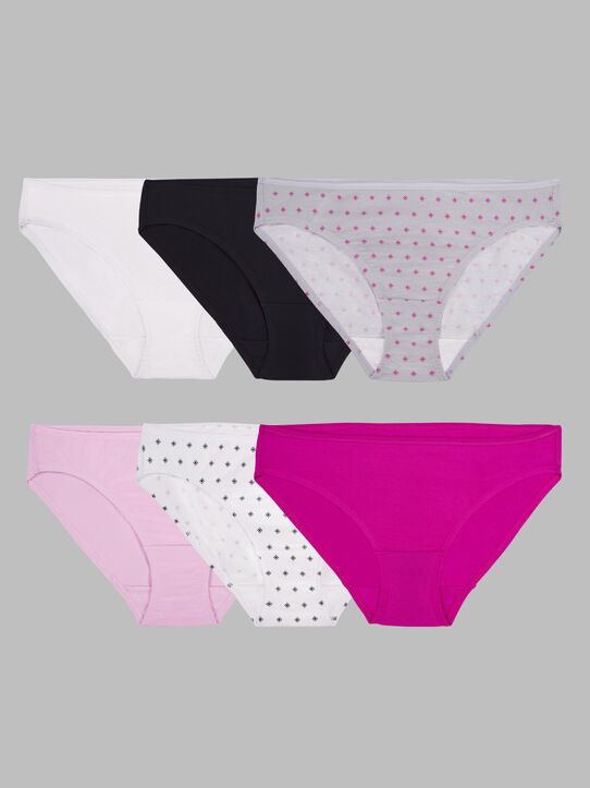  Fruit Of The Loom Womens Tag Free Cotton Panties