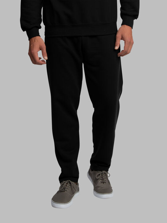  Men's Fleece Sweatpants Open Bottom Elastic Waist Sport Pants  Ankle Long Chino Regular Trendy Heavyweight Beige : Clothing, Shoes &  Jewelry
