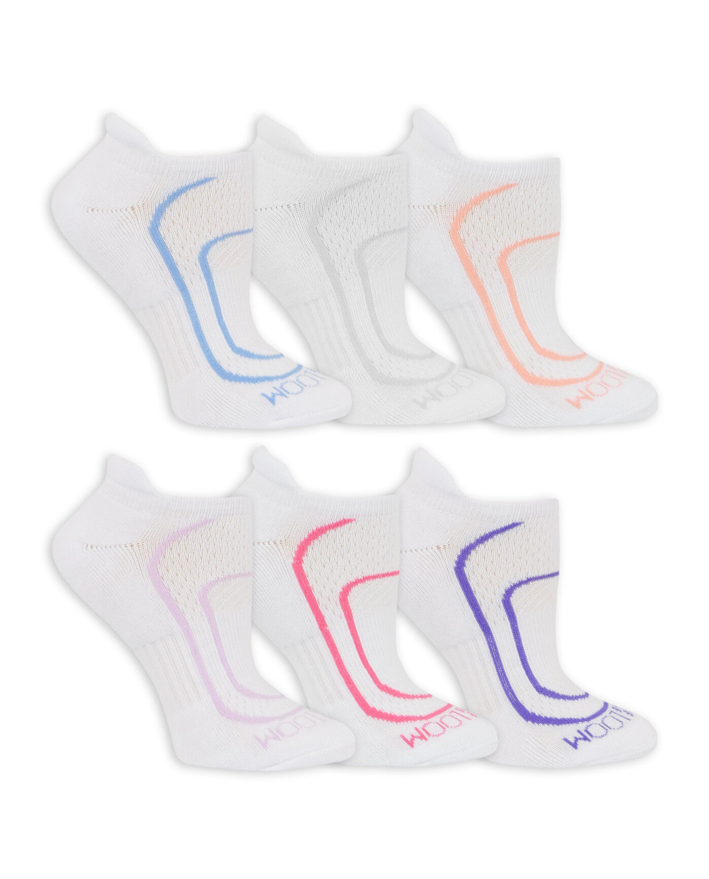 fruit of the loom women's no show socks