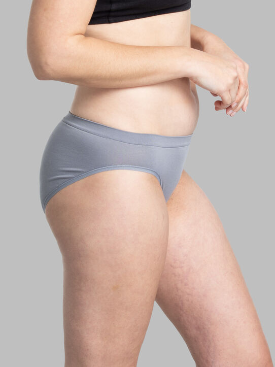 Seamless Bikini Panty Cotton Lined Crotch Stretch Soft Underwear Panties  2048