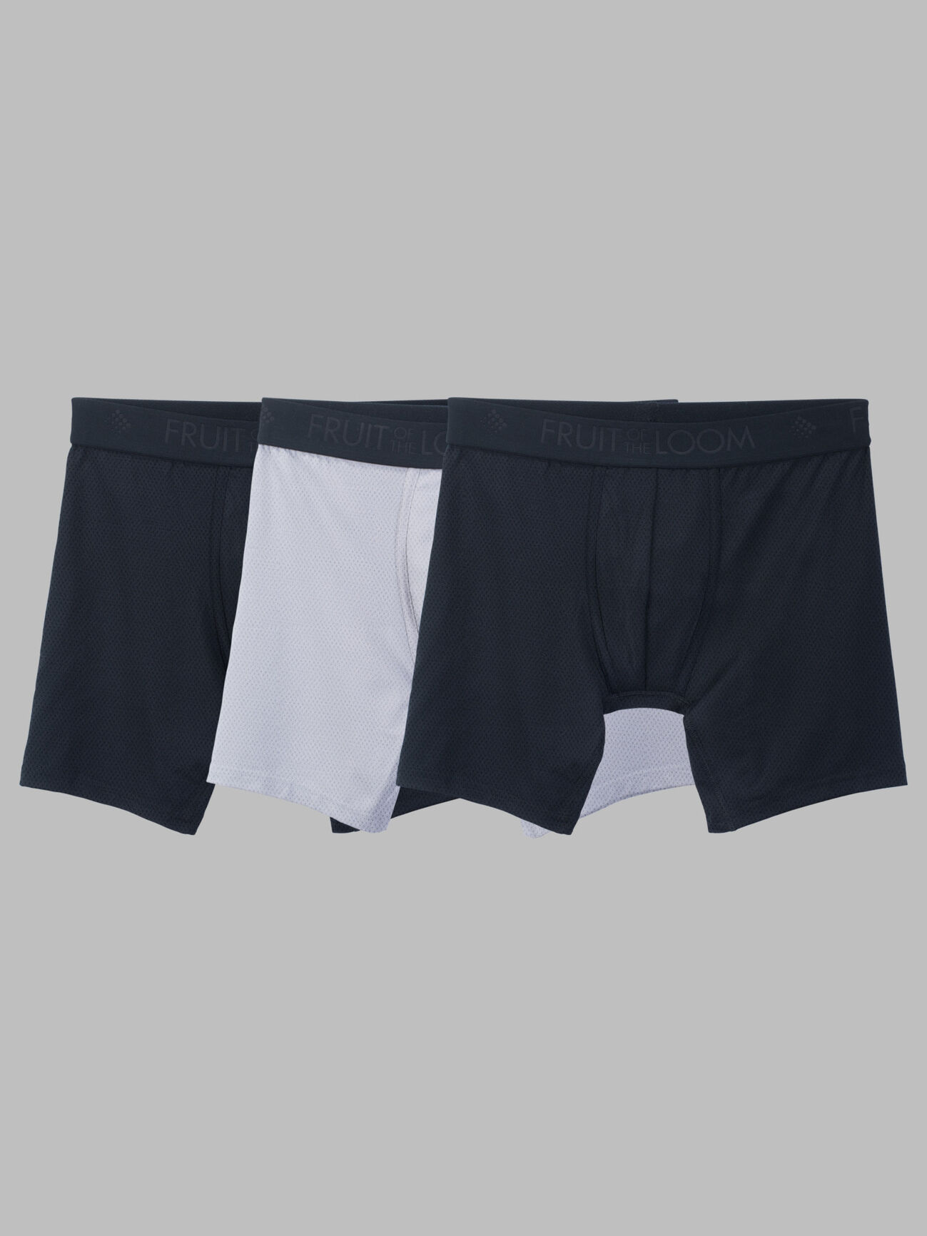 Hanes Originals Boys' SuperSoft Boxer Brief Underwear, Black, 5-Pack