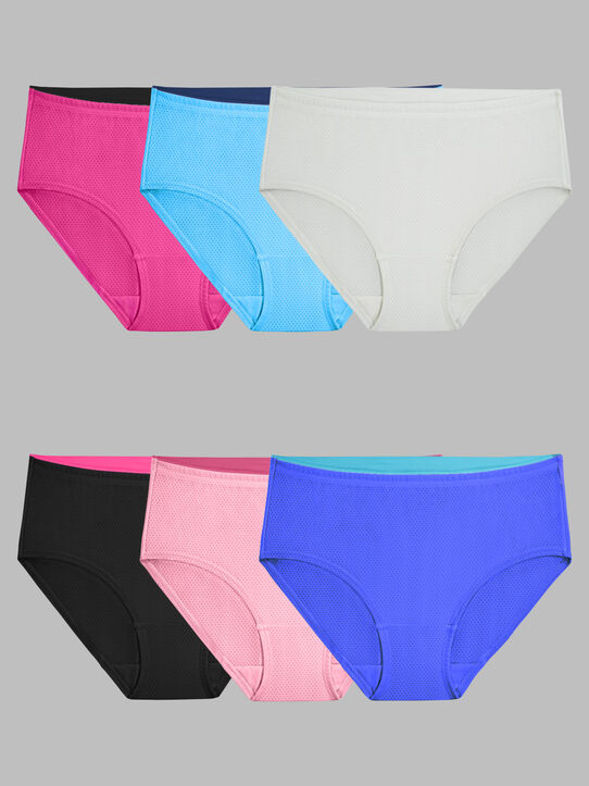 9-Pack Fruit of the Loom Women's Underwear (Hipster, Briefs, or
