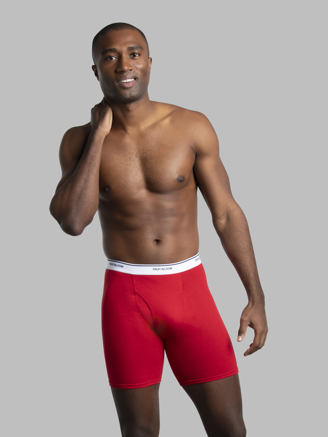 Red, Men's Boxer Briefs