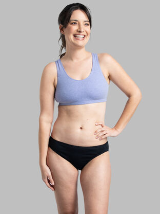 Hanes 4pk Women's Comfortsoft Cotton Stretch Bikini Underwear - Colors May  Vary 5