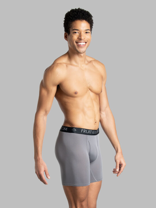Buy Hanes Men's Underwear Boxer Briefs, Cool Comfort Moisture-wicking  Breathable Underwear, Multi-pack, Assorted - 6 Pack, Medium at