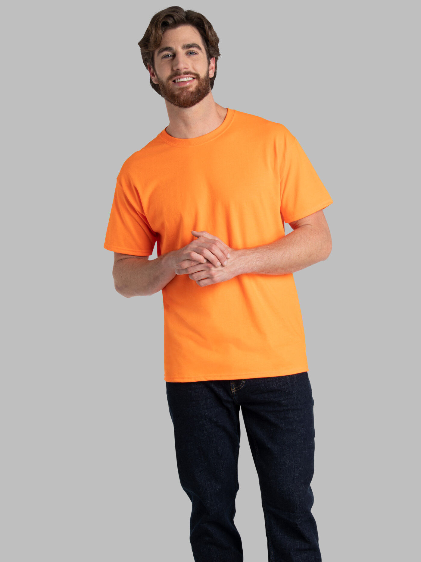 Men'sEversoft® Short Sleeve Crew T-Shirt, 2 Pack