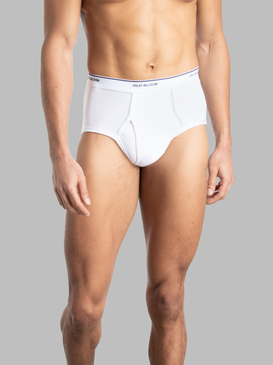 Vintage Fruit of the Loom Briefs Underwear Classic White Adult