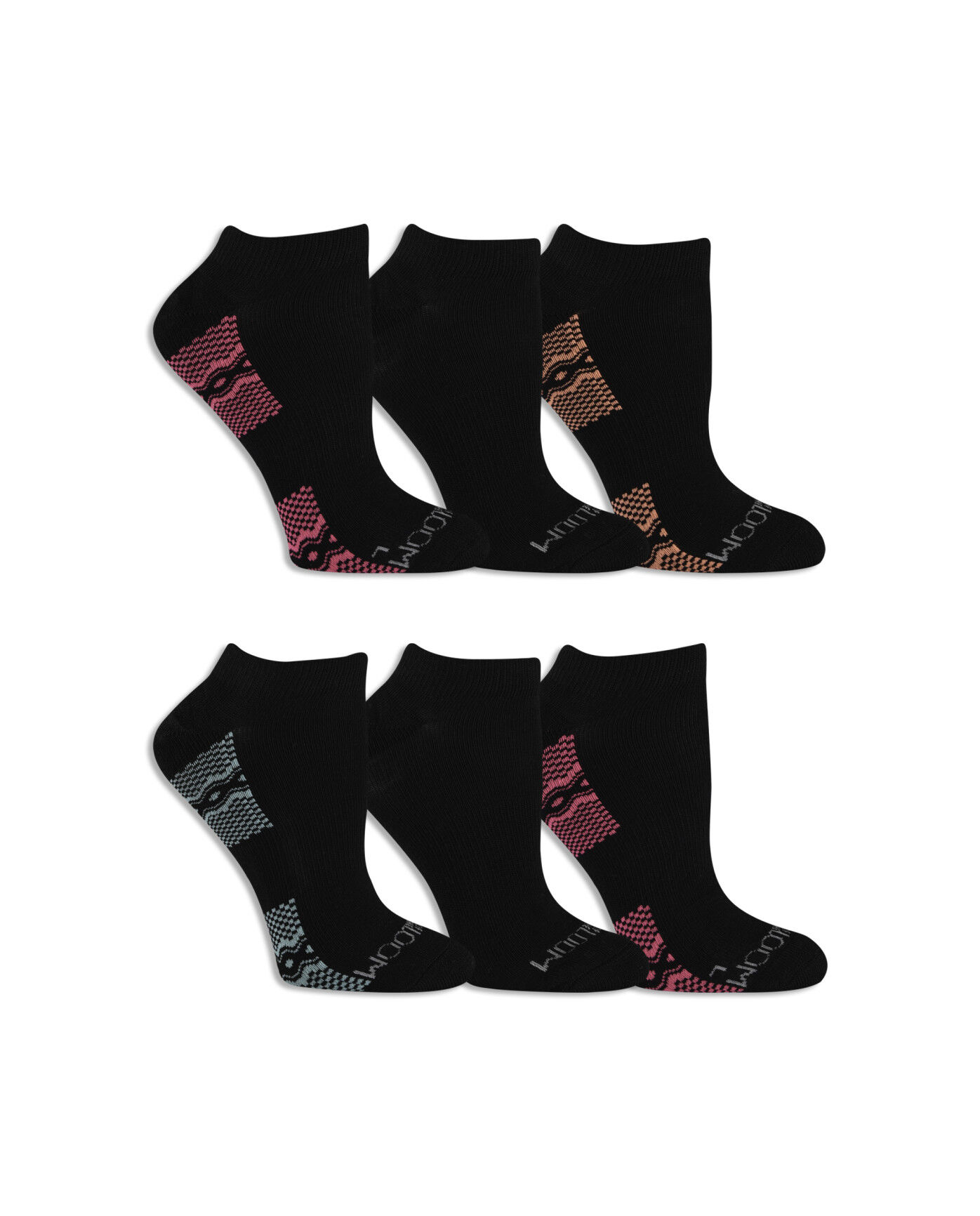 fruit of the loom women's no show socks