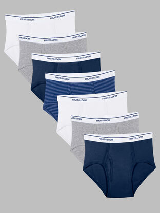 72 Pieces Fruit Of The Loom Boys Brief Underwear Assorted Prints