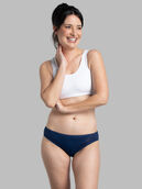 Fruit of the Loom Women's Coolblend Bikini Underwear, 4 Pack, Sizes S-2XL 