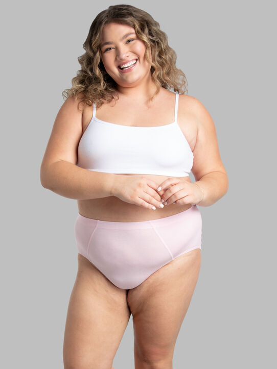 Fruit of the Loom Women's Cotton Stretch Underwear (Regular & Plus Size), Plus  Size Brief - 6 Pack - Assorted Color, 9 : : Clothing, Shoes &  Accessories