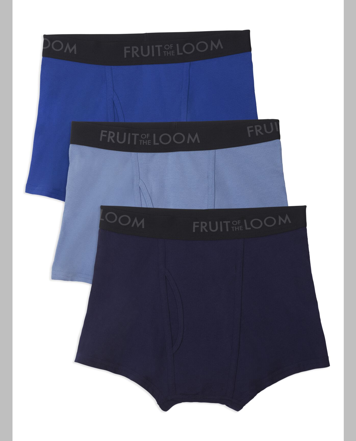 Fruit Of The Loom Mens Breathable Underwear Boxer Briefs, Long Leg