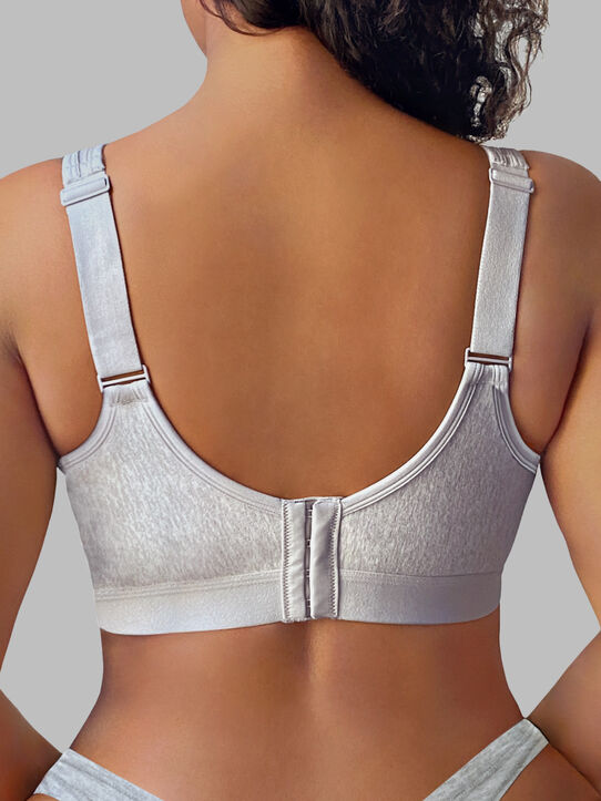 Womens Wireless Plus Size Bra Cotton Support Comfort Unlined Sleep Clove 34F