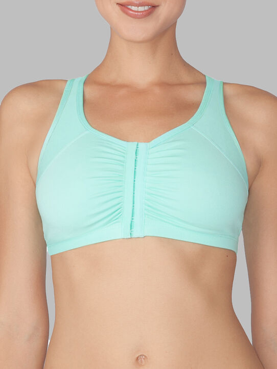 Fruit of the Loom FSTS01-N Super Soft Cotton Crop Top Bra for Women |  Double Layered Cup | Broad Shoulder Straps | Breathable Fabric | Excellent