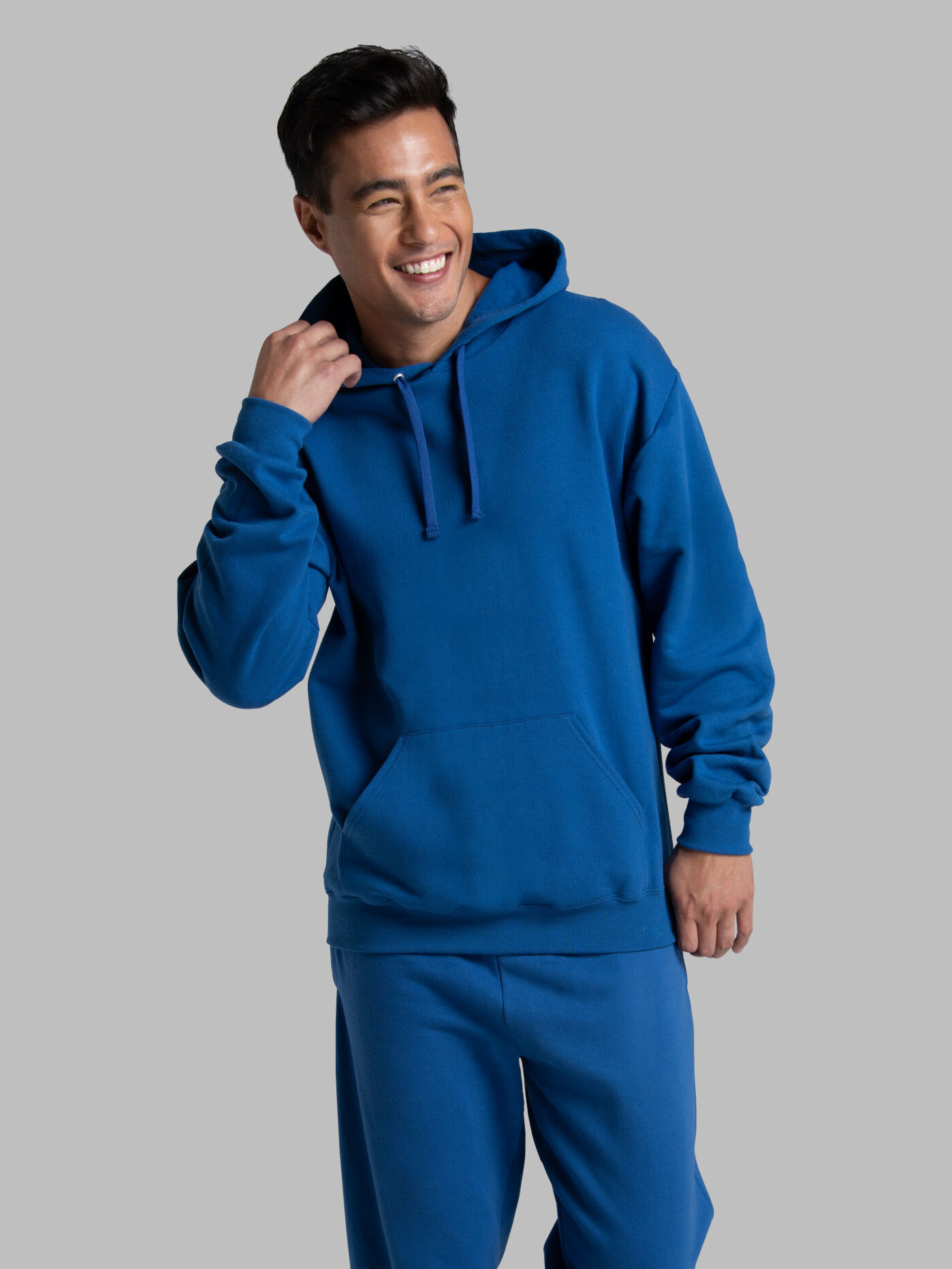 Men's EverSoft Fleece Pullover Hoodie Sweatshirt, 1 pack