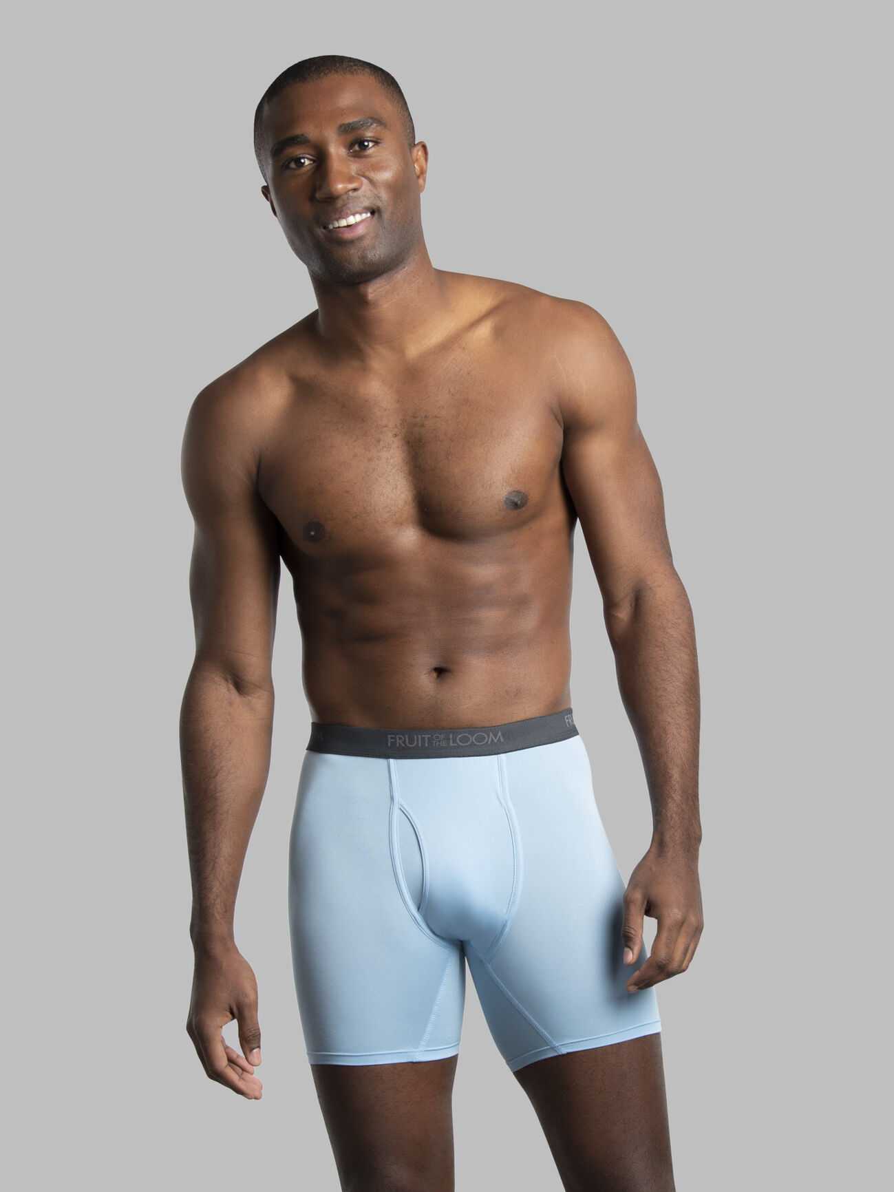 3 Underwear Men's Elastic Microfiber Stretch Breathable Pompea Seamless