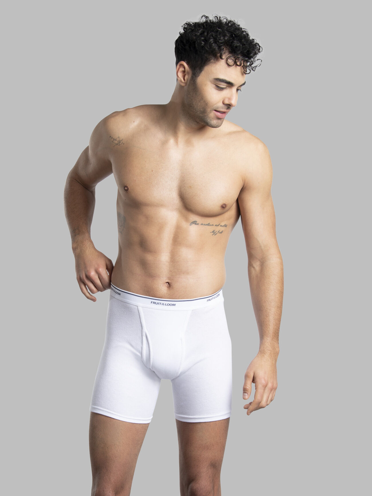 ZZKKO Otter Mens Boxer Briefs Underwear Breathable Stretch Boxer Trunk With  Pouch S White at  Men's Clothing store