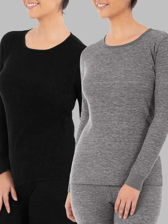 Woman Within Women's Plus Size Thermal Waffle India