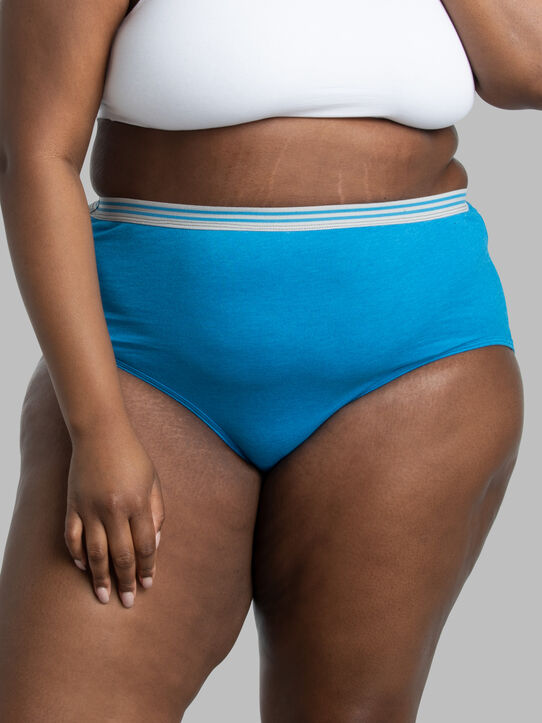  Fruit Of The Loom Womens Fit For Me Plus Size Underwear  Briefs