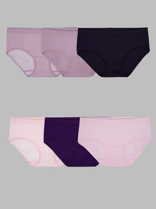 Fruit of the Loom 4PK Womens Ultra Soft Modal Hipster Panty