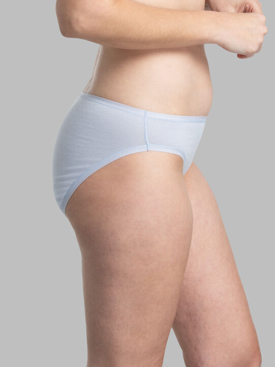 Fruit of the Loom Women's 360° Stretch Comfort Cotton Bikinis Underwear  7-Pack