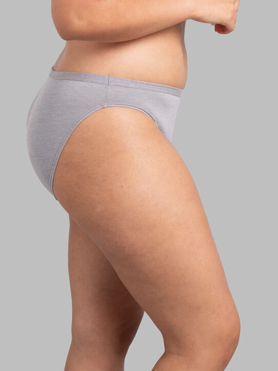 Buy RAPID® Women Modal French Cut Briefs Panties Bikini Underwear - Plain  (Multi Color) Pack of 5 Large at