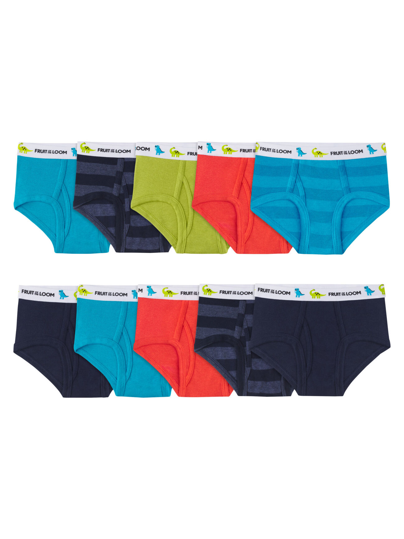 Fruit of the Loom® Signature Boys Size Large Tag-Free Boxer Briefs  (10-Pack) 