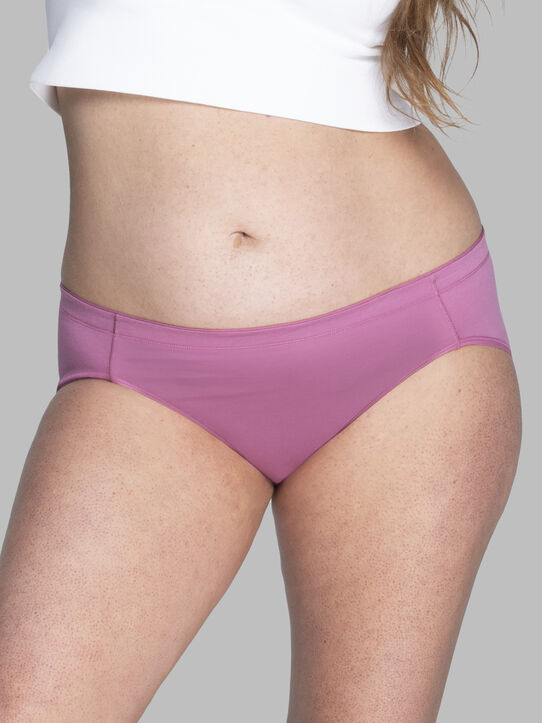 Women's Playtex® 4-pack ComfortSoft Bikini Panties PLCSBK - Size: 14