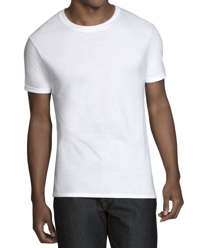 Men's Short Sleeve Tapered Crew T-Shirts, 6 Pack | Fruit