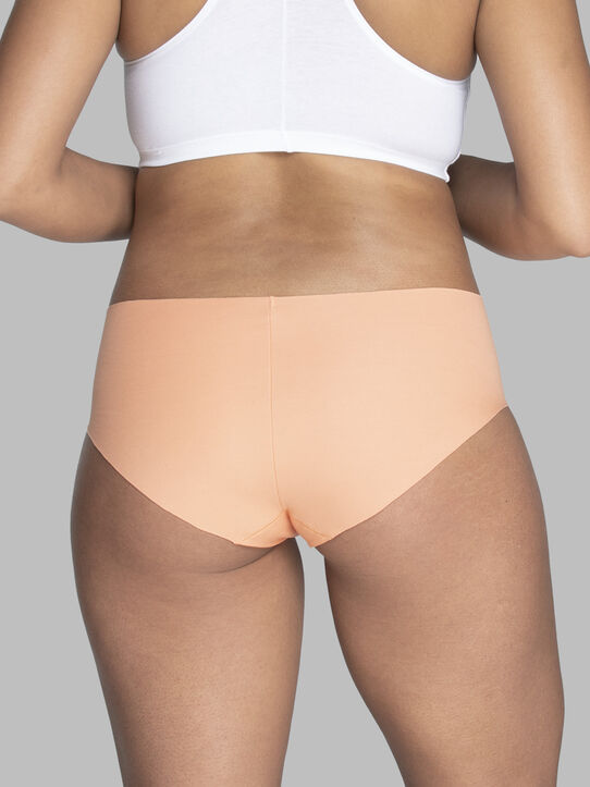 Buy Wearslim Premium Soft and Comfortable Cotton Bikini No Show Panty,  Ladies Invisible Breathable Briefs Soft Stretch Hipster Underwear - [Pack  of Three] at