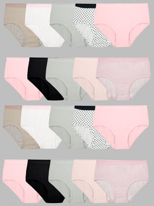 Girls' Underwear - 5-Packs, Assorted Patterns, Size 8