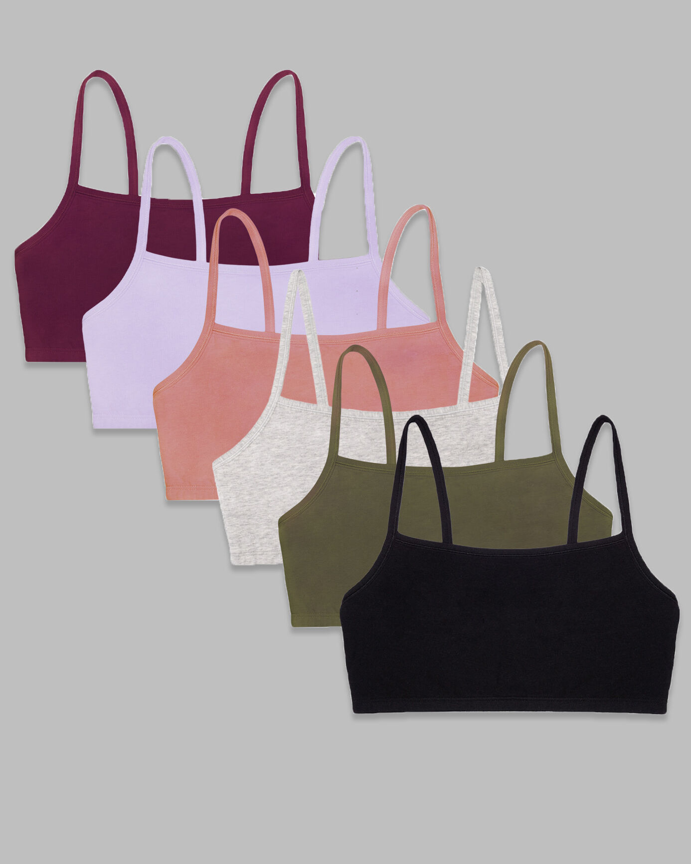 Highly Rated Fruit of the Loom 3-Packs of Sports Bras from $6.18