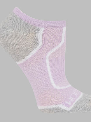 Fruit Of The Loom - Girls' 6 Pack Ankle Sock (FRG10439Q6 WAS02)