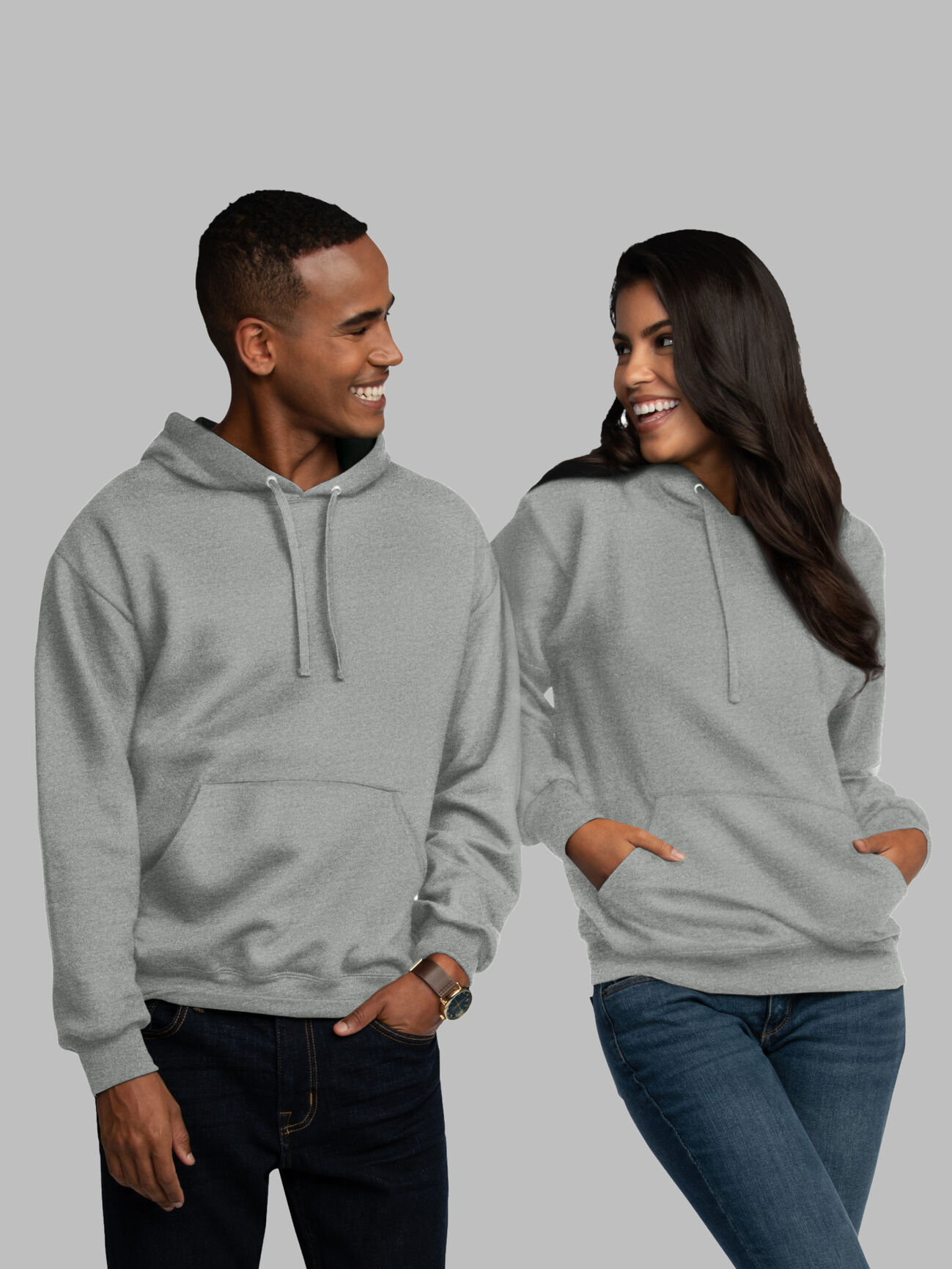 Men's Supersoft Fleece Hoodie Sweatshirt, Extended Sizes