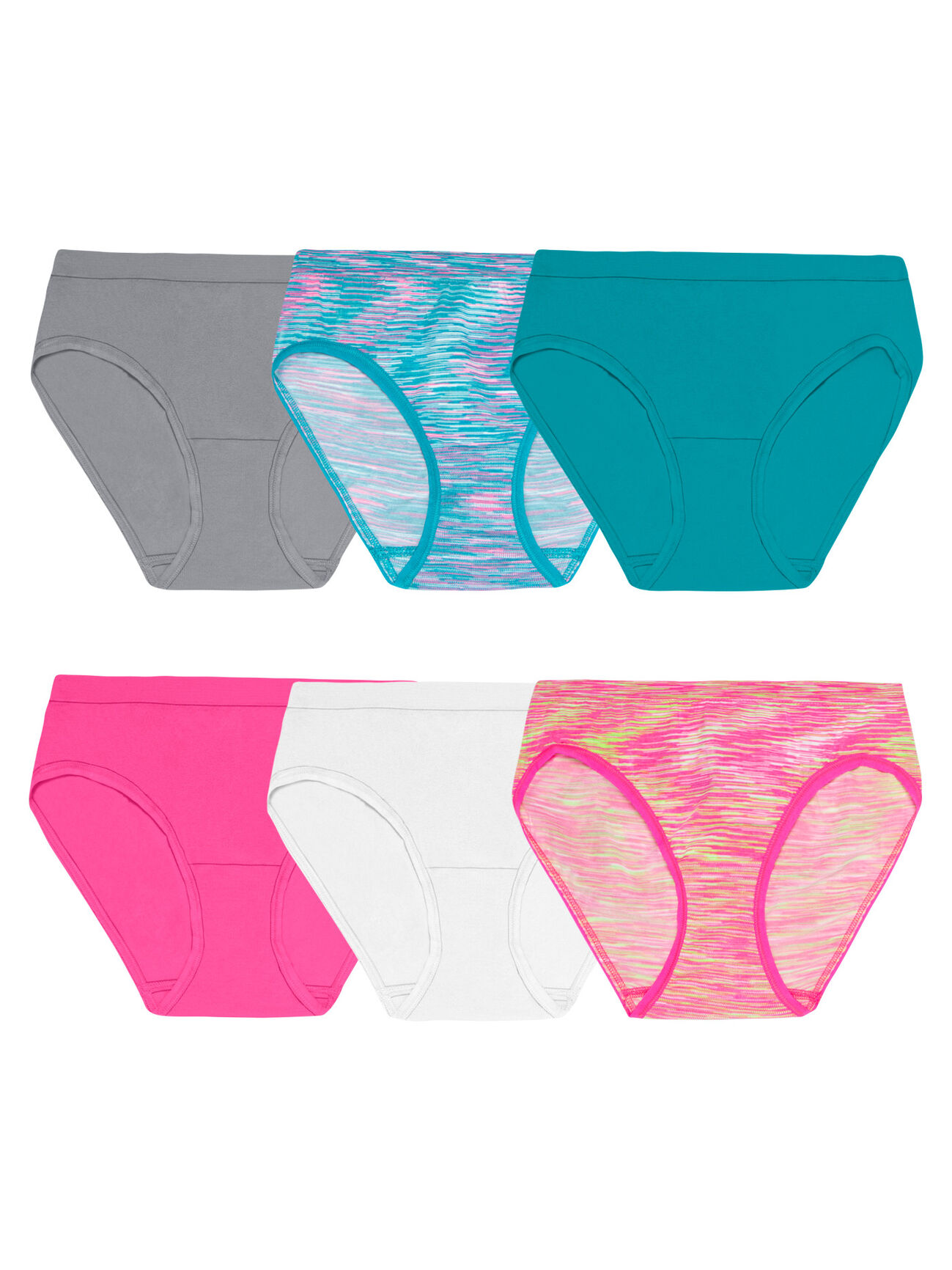 Pack Of 3 Seamless Panty Underwear For Women( Color May Vary