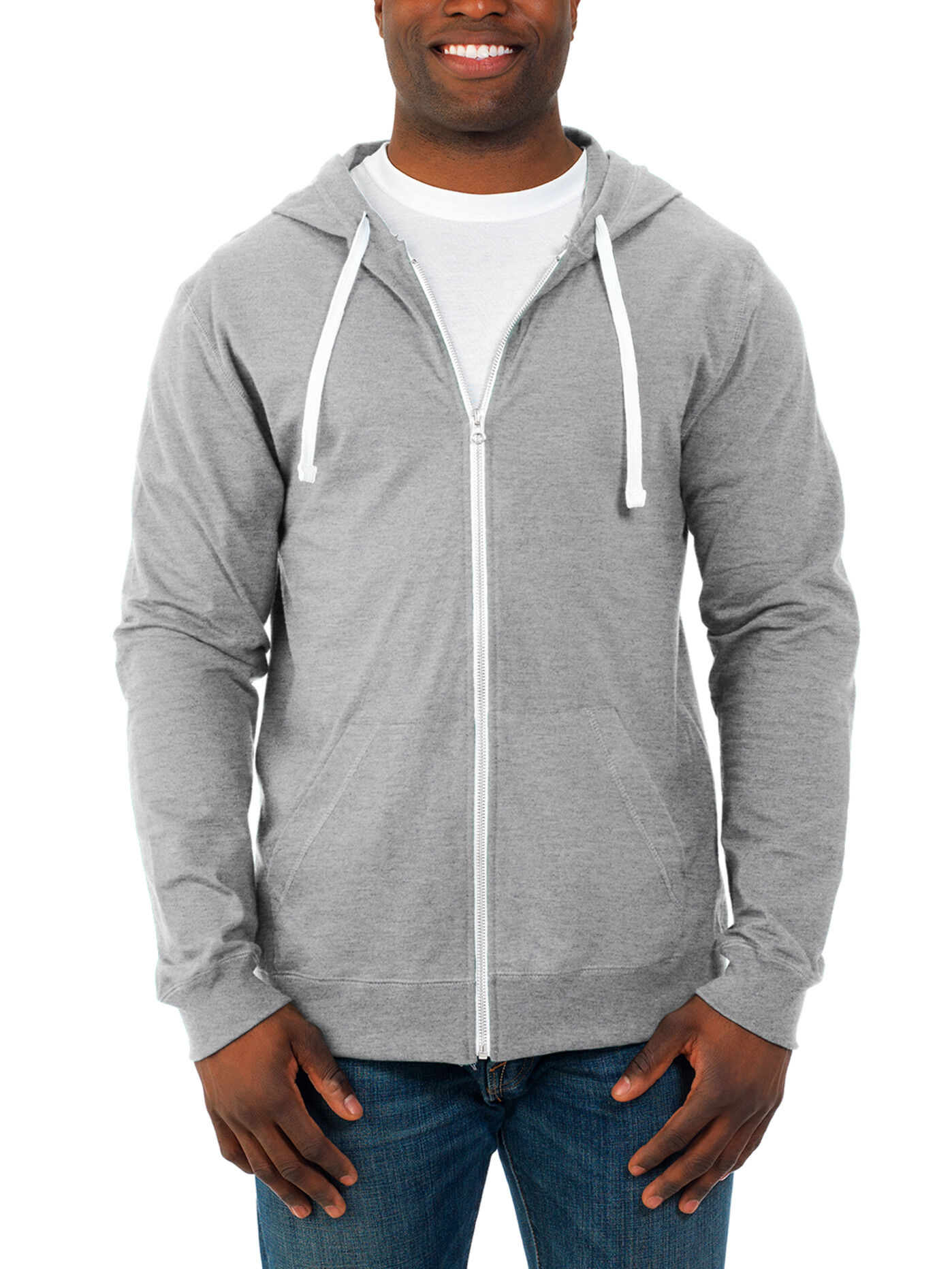 Soft Jersey Full Zip Hooded Jacket | Fruit of the Loom