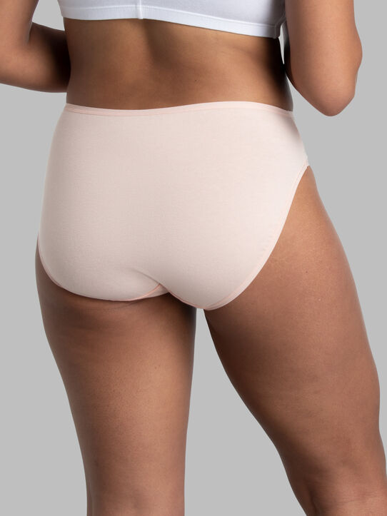 Women's CoolBlend Hi-Cut Panty, Assorted 4 Pack