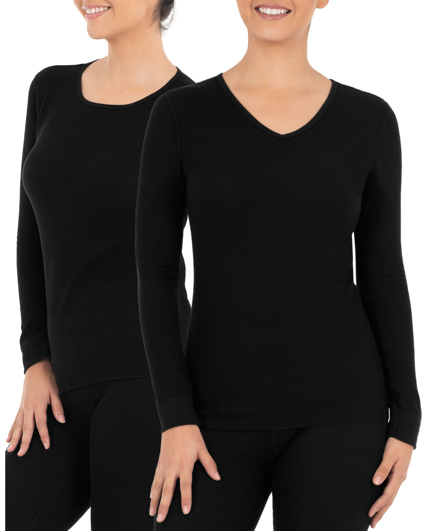 black long sleeve shirt v neck