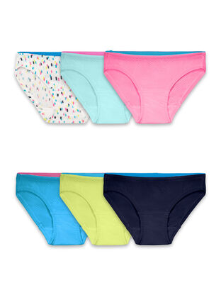 Young Berry Panties for Teen Girls-3-Pack Comfortable and Breathable 100%  Cotton