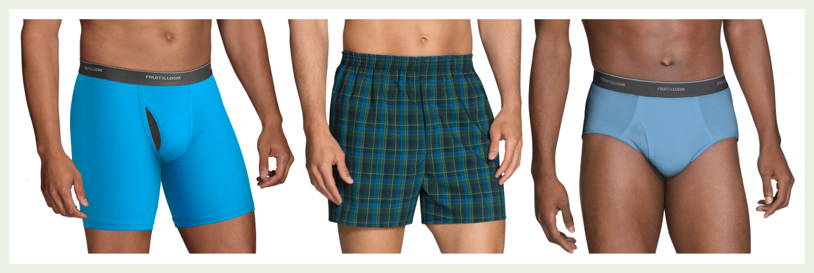 Men's Briefs and Boxers