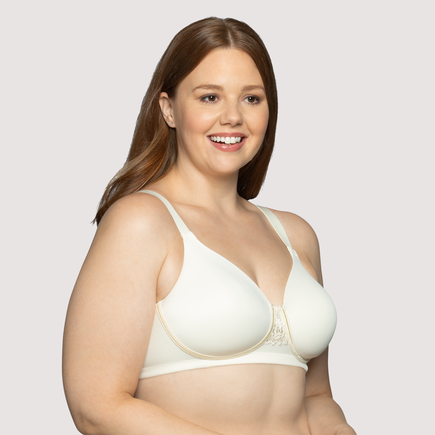 e Soft-Cup Bra Ivory 44C