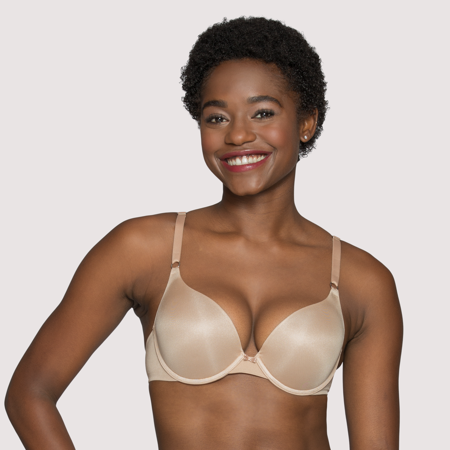 Buy Vanity Fair Women's Ego Boost Add-A-Size Push Up Bra (+1 Cup Size),  Black, 34B at