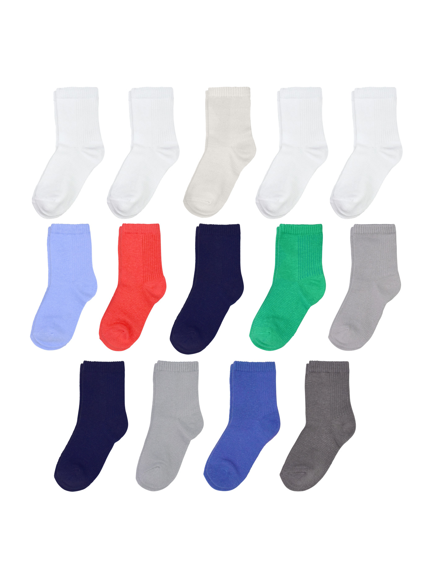 (Blue)Toddler Socks with Grippers - Non Slip Baby Socks 6-12 12