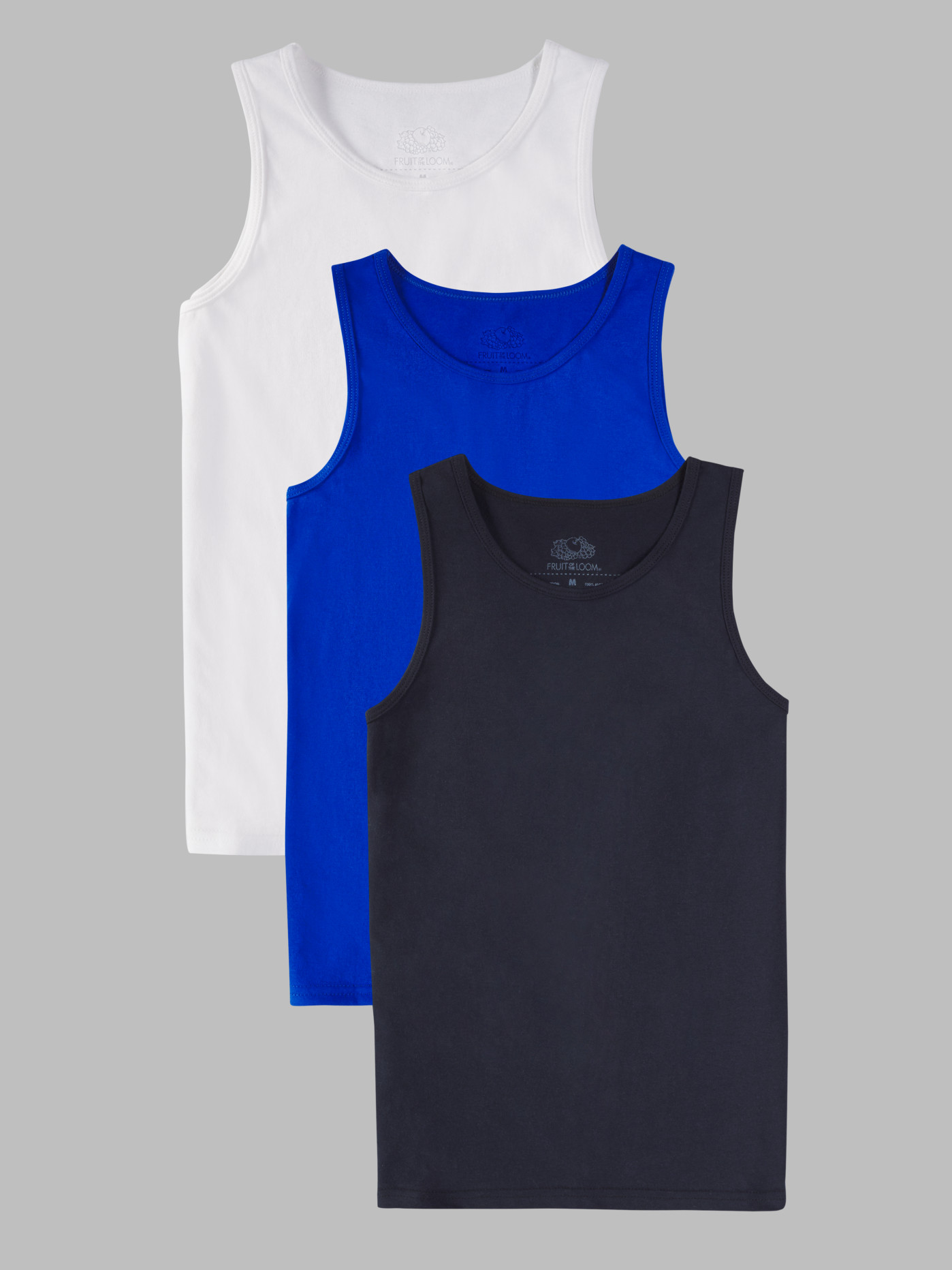 Cotton Modal Stretch Layering Tank Top 3-Pack