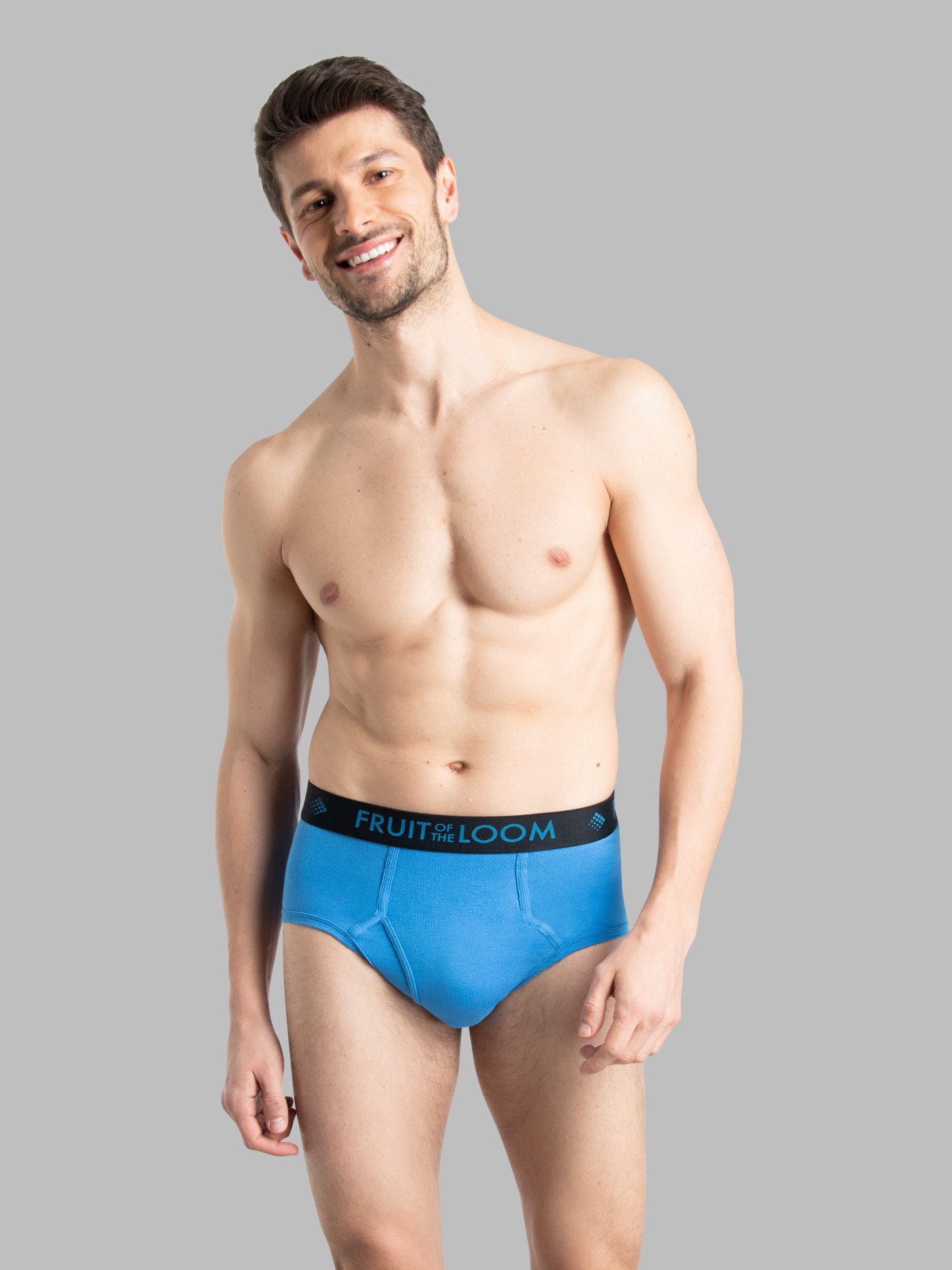 Male Underwear In Blue Color Stock Photo, Picture and Royalty Free